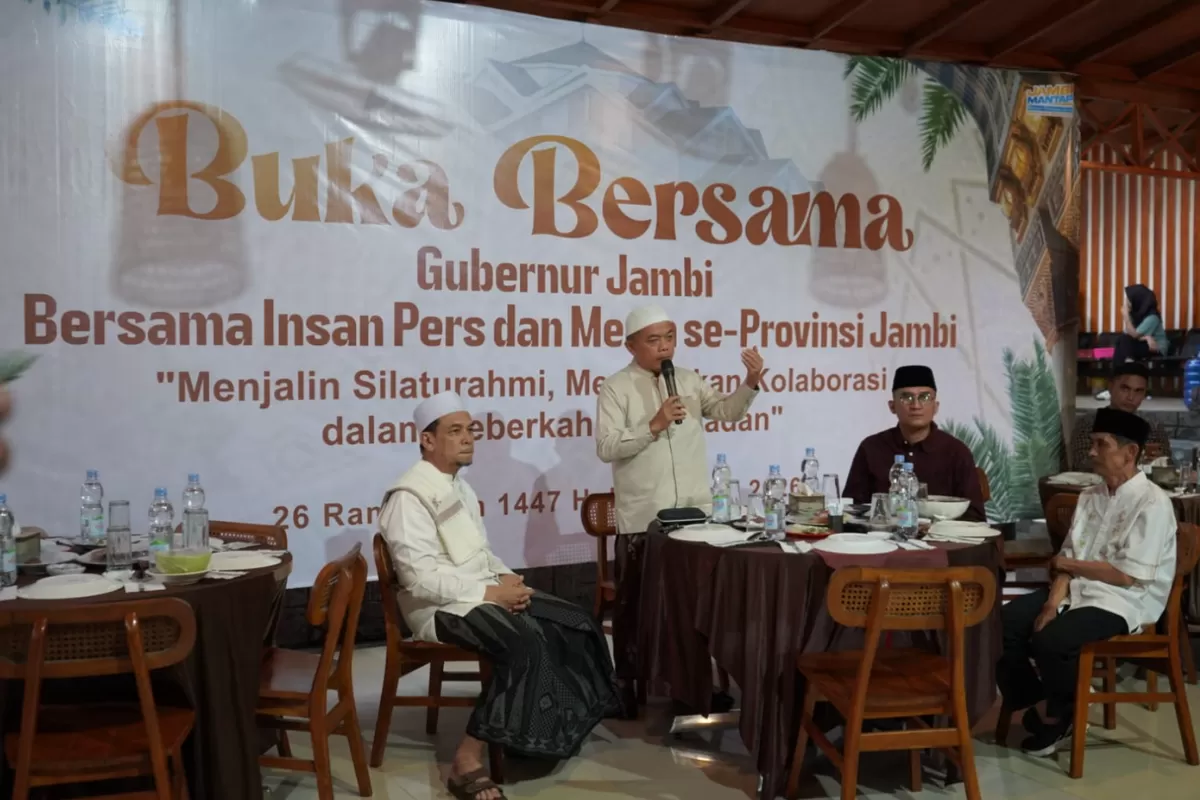 Kolaborasi Pemprov dan Insan Pers Diperkuat Gubernur Al Haris untuk Pembangunan Jambi