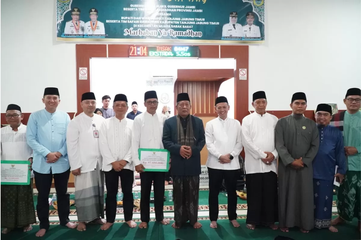 Safari Ramadhan di Batang Hari Wagub Sani Ajak Warga Tingkatkan Ibadah dan Dukung Visi Jambi Mantap 2029